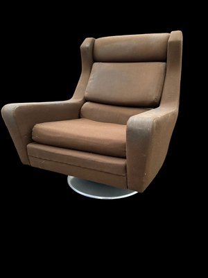 Scandinavian Swivel Armchair, 1970s-AVC-2028050