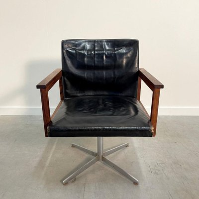 Scandinavian Swivel Chair, 1950s-TWF-1813356