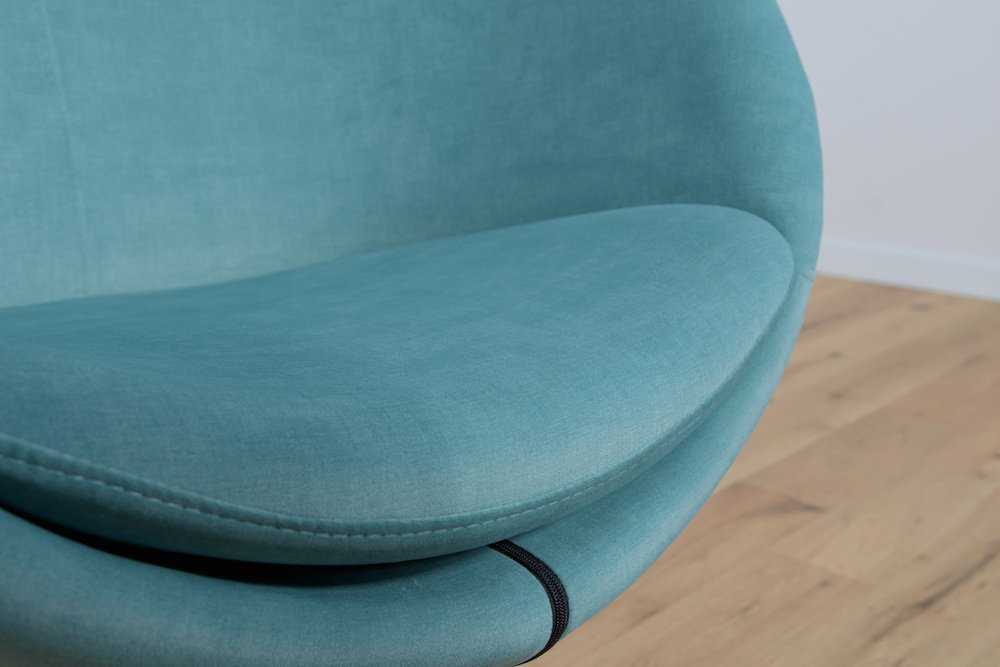 Scandinavian Swivel Club Chair by Sven Ivar Dysthe for Fora Form