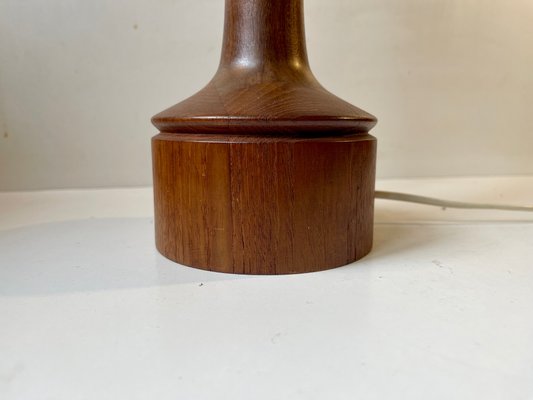 Scandinavian Table Lamp in Walnut and Teak, 1960s-LCR-1057320