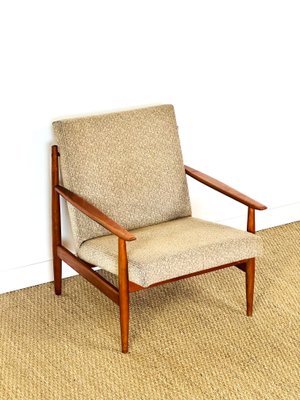 Scandinavian Teak Armchair, 1960s-PLK-2020054