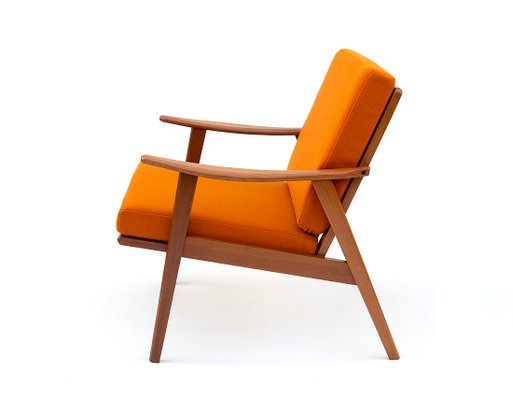 Scandinavian Teak Armchair, 1960s-URD-1162268