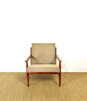 Scandinavian Teak Armchair, 1960s-PLK-2020054