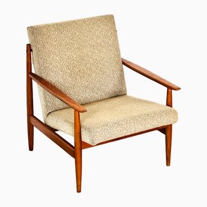 Scandinavian Teak Armchair, 1960s-PLK-2020054