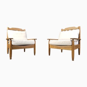 Scandinavian Teak Armchairs, 1960s, Set of 2-IRH-2028316