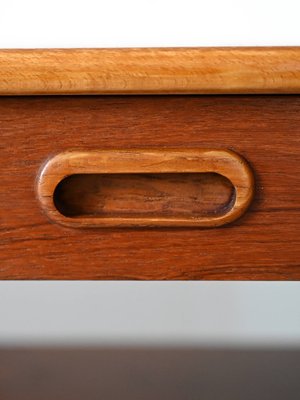 Scandinavian Teak Bedside Table, 1960s-QWP-2033854