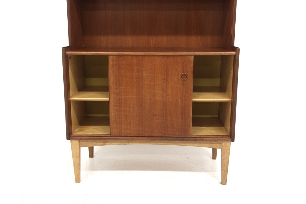 Scandinavian Teak Bookcase, Bräntorps, Sweden, 1960s