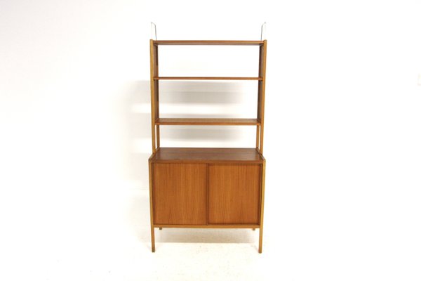 Scandinavian Teak Bookcase by Bertil Fridhagen for Bodafors, Sweden, 1960s-GEK-2022975