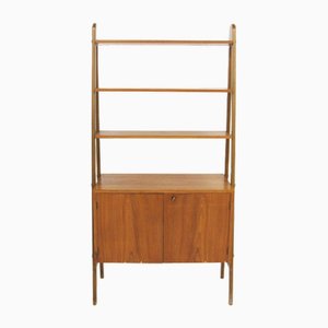 Scandinavian Teak Bookcase Chest of Drawers, Sweden, 1960s-GEK-2043061