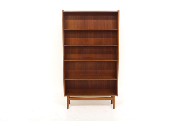 Scandinavian Teak Bookcase, Sweden, 1960s-GEK-2043261