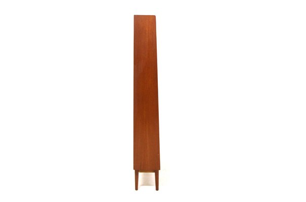 Scandinavian Teak Bookcase, Sweden, 1960s-GEK-2043261