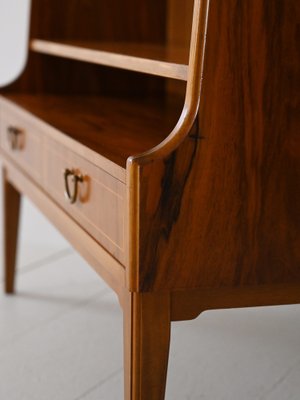 Scandinavian Teak Bookcase with Drawers, 1960s-QWP-1752663