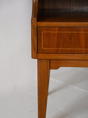 Scandinavian Teak Bookcase with Drawers, 1960s-QWP-1752663