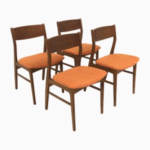 Scandinavian Teak Chairs, 1960, Set of 4-GEK-1772484