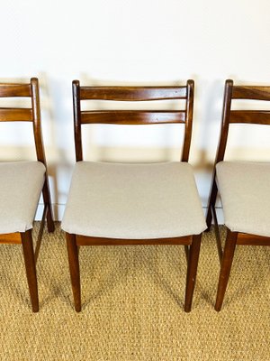 Scandinavian Teak Chairs, 1960s, Set of 4-PLK-2017512