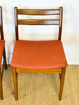 Scandinavian Teak Chairs, 1960s, Set of 4-PLK-2017505