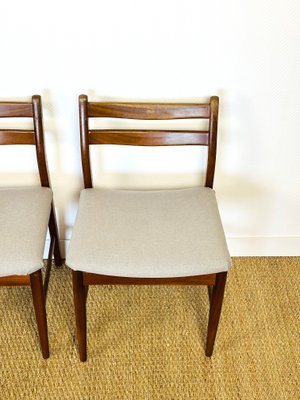 Scandinavian Teak Chairs, 1960s, Set of 4-PLK-2017512