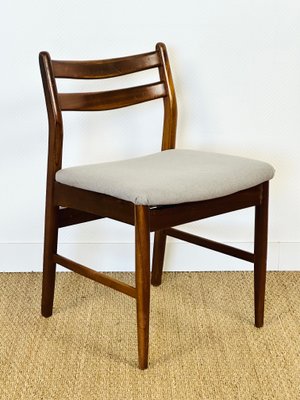 Scandinavian Teak Chairs, 1960s, Set of 4-PLK-2017512