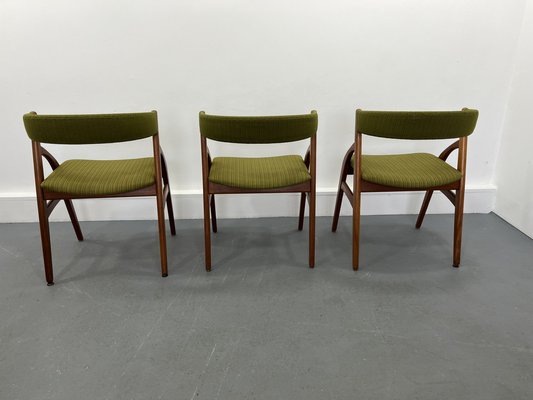 Scandinavian Teak Chairs, 1970s, Set of 3-JWH-1732149