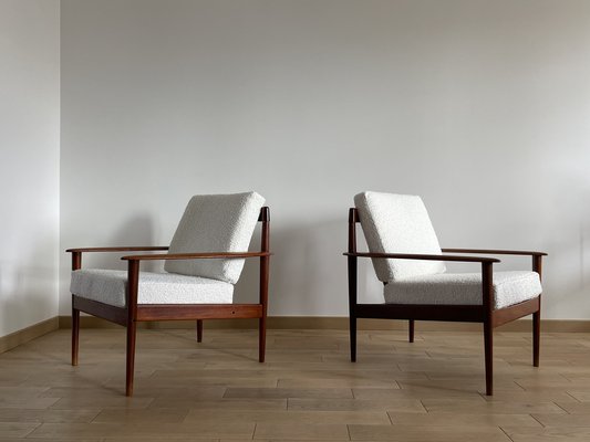 Scandinavian Teak Chairs by Greek Jalk, 1960s, Set of 2-OTV-1094702