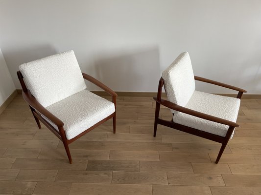 Scandinavian Teak Chairs by Greek Jalk, 1960s, Set of 2-OTV-1094702