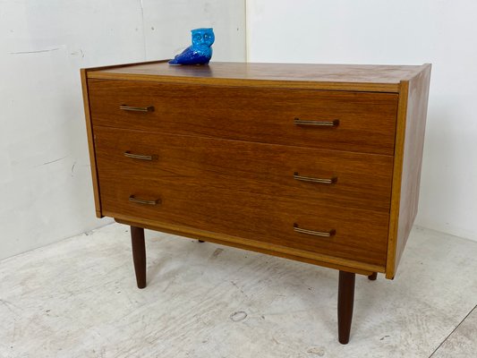 Scandinavian Teak Chest of Drawers, 1950s-DE-844891