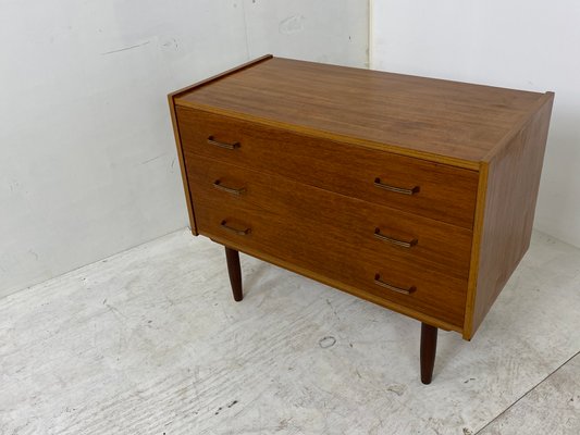 Scandinavian Teak Chest of Drawers, 1950s-DE-844891