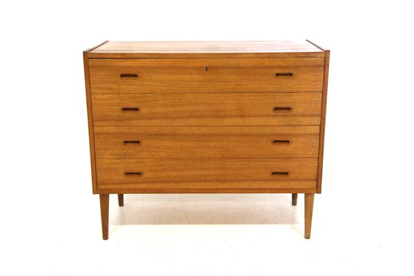 Scandinavian Teak Chest of Drawers, Sweden, 1950s-GEK-2043506