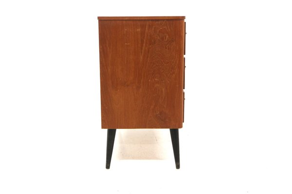 Scandinavian Teak Chest of Drawers, Sweden, 1950s-GEK-2043077