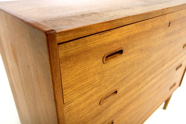 Scandinavian Teak Chest of Drawers, Sweden, 1950s-GEK-2043506