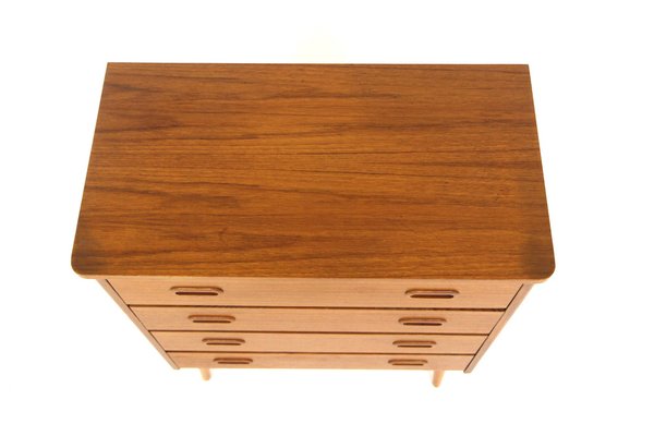 Scandinavian Teak Chest of Drawers, Sweden, 1950s-GEK-2043260