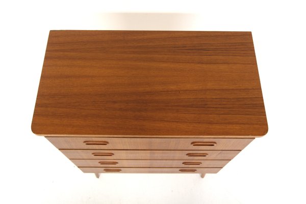 Scandinavian Teak Chest of Drawers, Sweden, 1950s-GEK-2035539