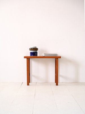 Scandinavian Teak Coffee Table, 1950s-QWP-2035599