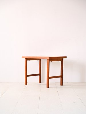 Scandinavian Teak Coffee Table, 1950s-QWP-2035599