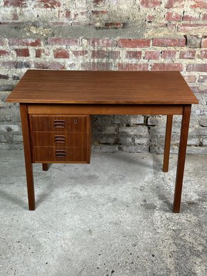 Scandinavian Teak Desk, 1960s-RWZ-2028218