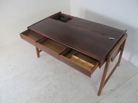 Scandinavian Teak Desk by Clausen & Maerus for Eden Rotterdam, 1960s-DE-810170