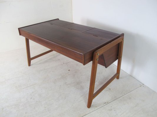 Scandinavian Teak Desk by Clausen & Maerus for Eden Rotterdam, 1960s-DE-810170