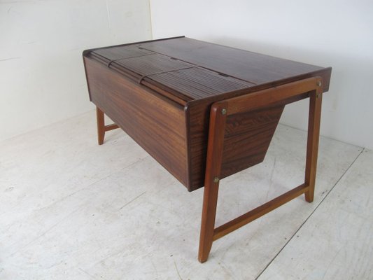 Scandinavian Teak Desk by Clausen & Maerus for Eden Rotterdam, 1960s-DE-810170