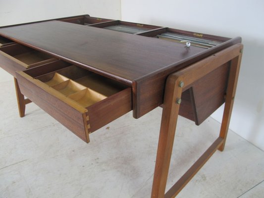 Scandinavian Teak Desk by Clausen & Maerus for Eden Rotterdam, 1960s-DE-810170