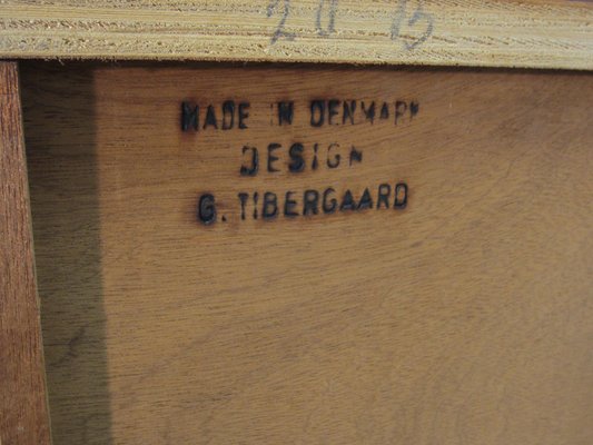 Scandinavian Teak Desk by Gunnar Nielsen Tibergaard, Denmark-YDZ-1177072