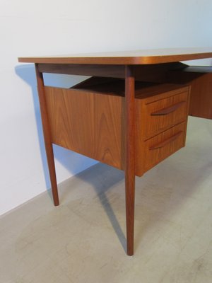 Scandinavian Teak Desk by Gunnar Nielsen Tibergaard, Denmark-YDZ-1177072