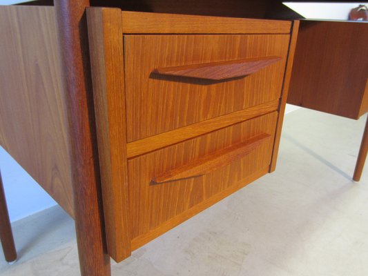 Scandinavian Teak Desk by Gunnar Nielsen Tibergaard, Denmark-YDZ-1177072