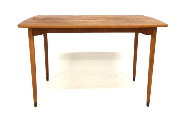 Scandinavian Teak Dining Table, Sweden, 1960s-GEK-2043139