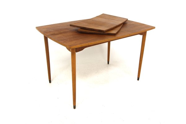 Scandinavian Teak Dining Table, Sweden, 1960s-GEK-2043139