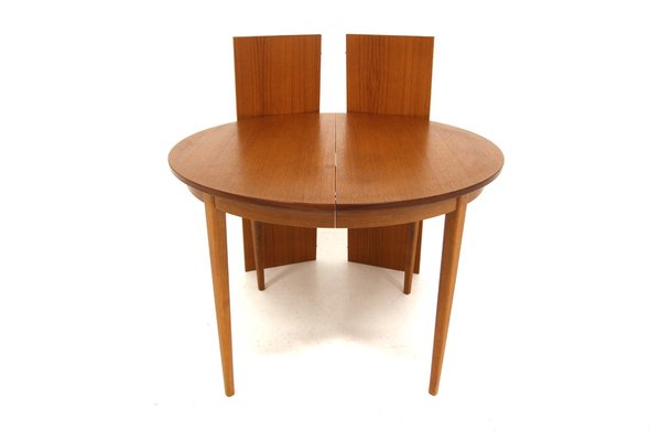 Scandinavian Teak Dining Table, Sweden, 1960s-GEK-2043056