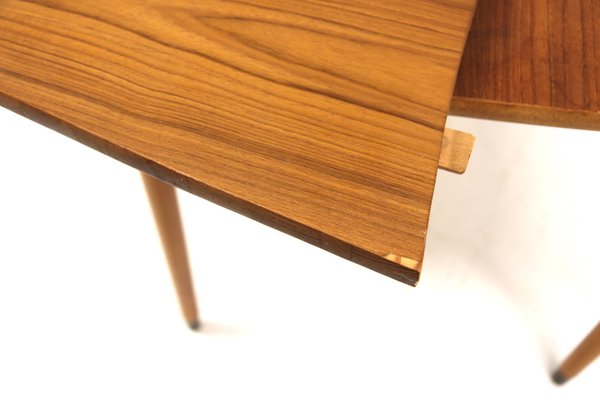 Scandinavian Teak Dining Table, Sweden, 1960s-GEK-2043139