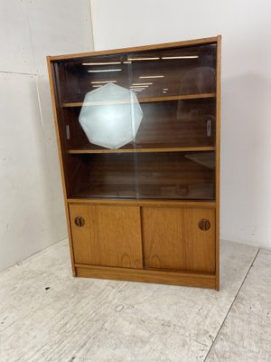 Scandinavian Teak Display Cabinet, 1960s-DE-1092245