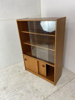 Scandinavian Teak Display Cabinet, 1960s-DE-1092245