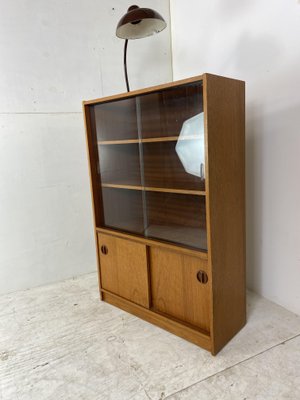 Scandinavian Teak Display Cabinet, 1960s-DE-1092245