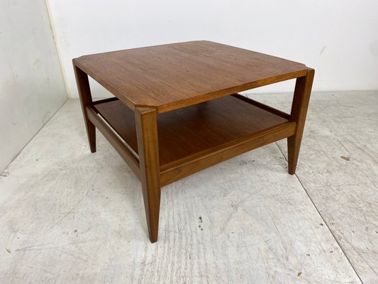 Scandinavian Teak & Formica Coffee Table, 1950s-DE-843845